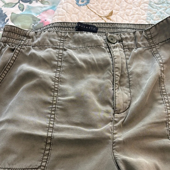 Sanctuary Women's Wide Leg Cargo Pants in Khaki Green Size XL Women’s - Picture 5 of 9